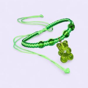 Green Gummy Bear Bracelet